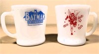 Fireking Batman mugs