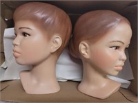 HOLLAND MOLDS 2 PC BUSTS