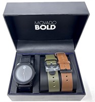 Mens Movado Bold Watch Gift Set