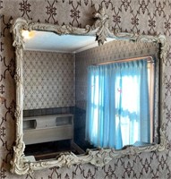 37" vintage mirror