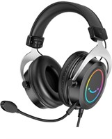 FIFINE Gaming Headset with Detachable Microphone,