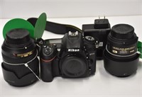 Police: Nikon D7200 Kit - 2 Lenses - Batt - Charge