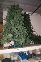(2) Artificial Christmas Tree