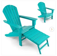 Outdoor Plastic Adirondack Chair
