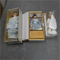 (3) Collector Dolls