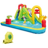Costway Inflatable Water Slide Kids Bounce House W