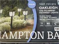 HAMPTON BAY PATHWAY LIGHTS RETAIL $49