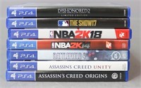 PS4 Game Lot / 7 pc