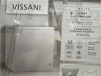 VISSANI 7 CU FT CHEST FREEZER RETAIL $399