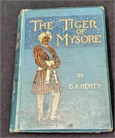1896 G.A. Henty The Tiger Of Mysore Hardcover