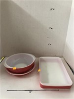 3cnt Pyrex Dishes