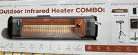 OUTDOOR INFRARED HEATER COMBO RETAIL $178