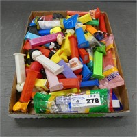 Tray Lot of PEZ Dispensers