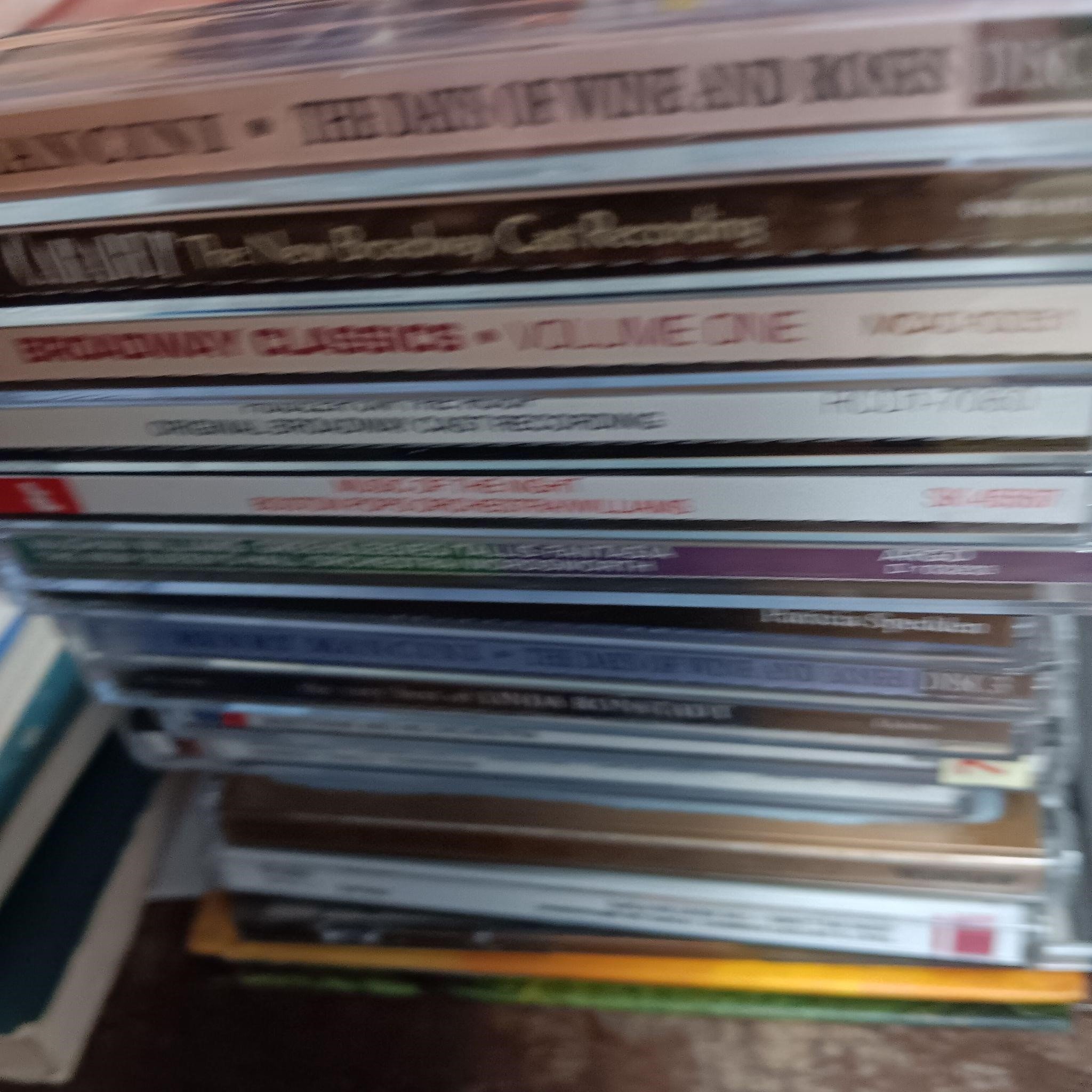 50 Music CDs in cases