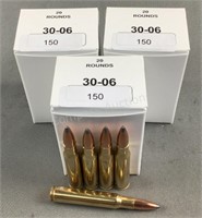(60) Rnds Reloaded 30-06 Ammo