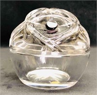 Signed LaliqueÂ Round Crystal Fluoride Trinket Dis