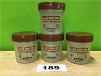 Eco Professional Coconut Oil Styling Gel lot of 4
