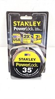 NEW Stanley Powerlock 35ft Measuring Tape