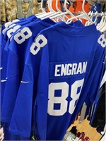 Engram Football Jerseys unsigned