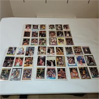 5 Sleeves of NBA Basketball Cards - Full front &