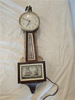 Antique Sessions Federal Eagle Banjo Clock