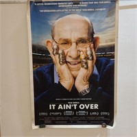 Yogi Berra it ain't over movie poster