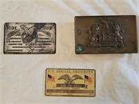 Vintage Federal Eagle Collectibles