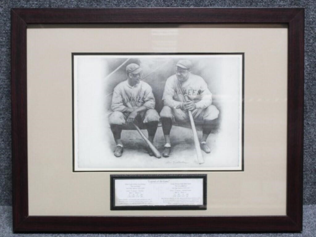 Babe Ruth & Lou Gehrig Legends of the Game