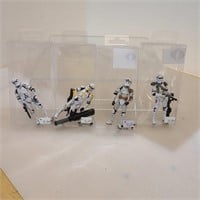 4 Vintage Star Wars Clone Troopers