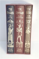 3 FOLIO SOCIETY BOOKS - THE EGYPTIANS ETC