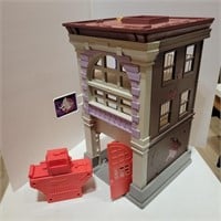 1987 Ghostbusters Firehouse Playset Kenner