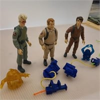 Vintage Ghostbusters Action Figures w/ Accessories