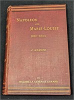 Napoleon And Marie-Louise A Memoir Hardcover