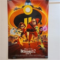 Disney Incredibles 2 Movie Theater Poster
