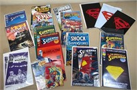 Comic books, super heros