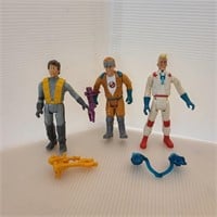 Vintage Ghostbusters Action Figures & Weapons