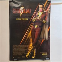 Shazam! Movie Theater Poster