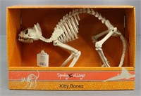 Spooky Village "Kitty Bonez" Figurine