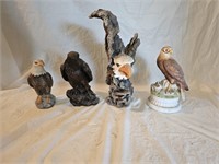 Eagle Music Box and 3 Sculptures