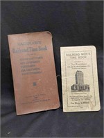 1925 Railroad Men's Time Book