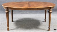 Wood Dining Table w/Leaf
