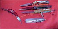 Pocket Knives Various Mfg & Sizes 4pc lot