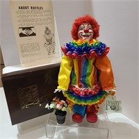 Vintage Ruffles the Clown Dynasty Doll