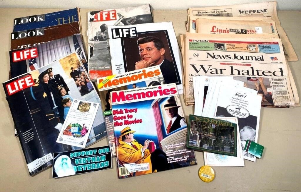 1960s LIFE magazine, newspaper & more