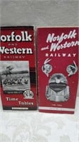 Norfolk & Western Railway Time Tables