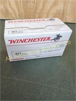WINCHESTER 40 S & W AMMO 100RD. VALUE PK