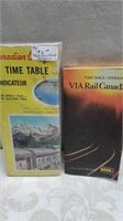 Canadian Pacific Time Table And VIA Time Table