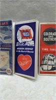 Colorado & Southern and Wabash RR Time Tables