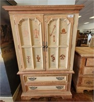 PAINTED ARMOIRE