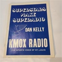 Vintage St. Louis Blues/ KMOX Radio Magazine